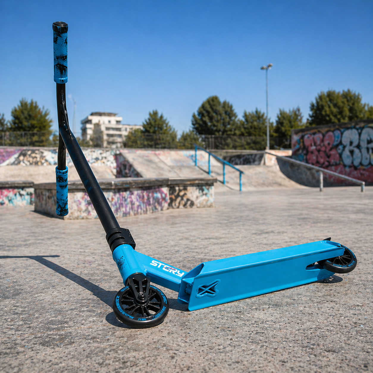 Freestyle koloběžka Story Beast Blueberry 1